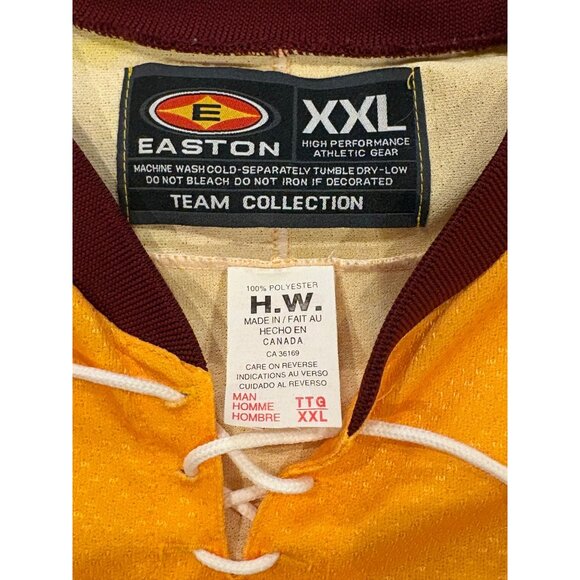 Vintage 2005-2006 Easton Minnesota Golden Gophers Alternate Hockey Jersey 2XL - Picture 6 of 6